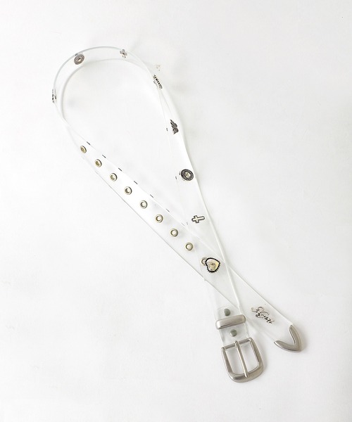 X-girl（エックスガール）の「CONCHO CLEAR BELT（ベルト・レディース・クリア/ブラック/ブラウン・ONE SIZE）」の20枚目の写真