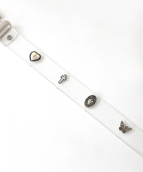 X-girl（エックスガール）の「CONCHO CLEAR BELT（ベルト・レディース・クリア/ブラック/ブラウン・ONE SIZE）」の22枚目の写真