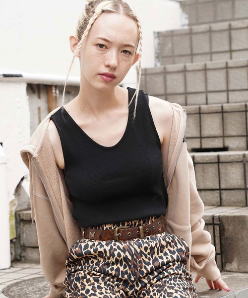 X-girl（エックスガール）の「CONCHO CLEAR BELT（ベルト・レディース・クリア/ブラック/ブラウン・ONE SIZE）」の15枚目の写真