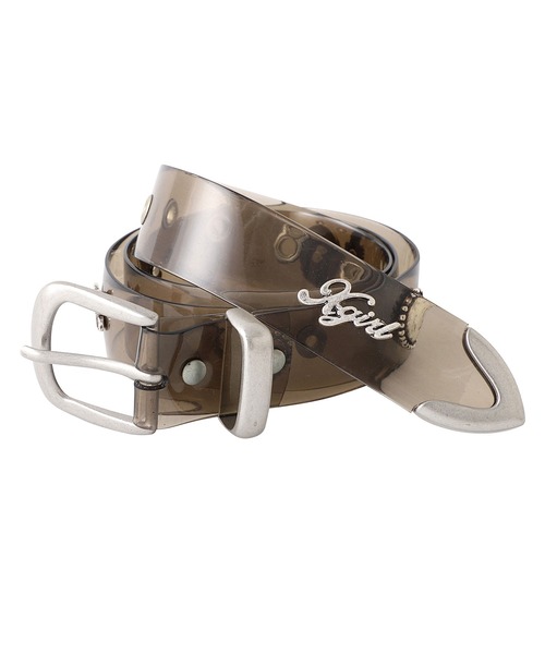 X-girl（エックスガール）の「CONCHO CLEAR BELT（ベルト・レディース・クリア/ブラック/ブラウン・ONE SIZE）」の18枚目の写真