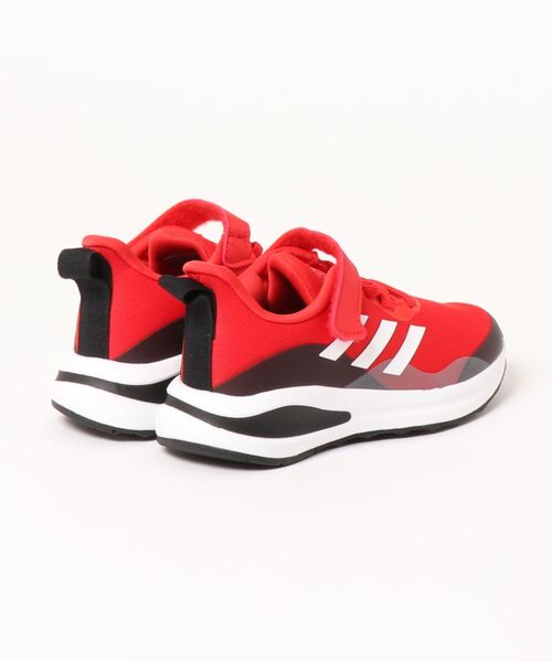adidas（アディダス）の「adidas アディダス FORTARUN EL K キッズスニーカー【軽量】(フォルタランELK) GY2749（スニーカー・キッズ・レッド・21.5cm/22.0cm/19.5cm/18.0cm/23.5cm/20.5cm/21.0cm/20.0cm/24.0cm/17.0cm/22.5cm/19.0cm/23.0cm）」の2枚目の写真