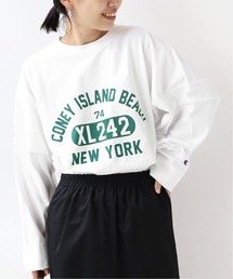 Champion | 【CHAMPION/チャンピオン】 *RELUME LONG SLEEVE T-SH 16s/OE:別注TEE◆(Tシャツ/カットソー)