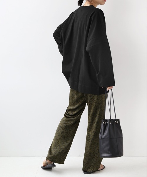 Champion(チャンピオン)の「【CHAMPION/チャンピオン】 *RELUME LONG SLEEVE T-SH 16s/OE:別注TEE◆(Tシャツ/カットソー・レディース・グレー系その他/ホワイト/ブラック/グレー・LARGE)」の18枚目の写真