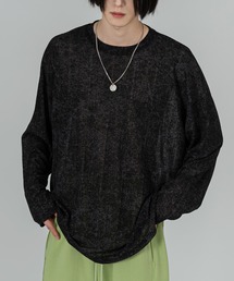 FOLLOWIN | 【UNISEX】アイスダメージウォッシング長袖Tシャツ(Tシャツ/カットソー)