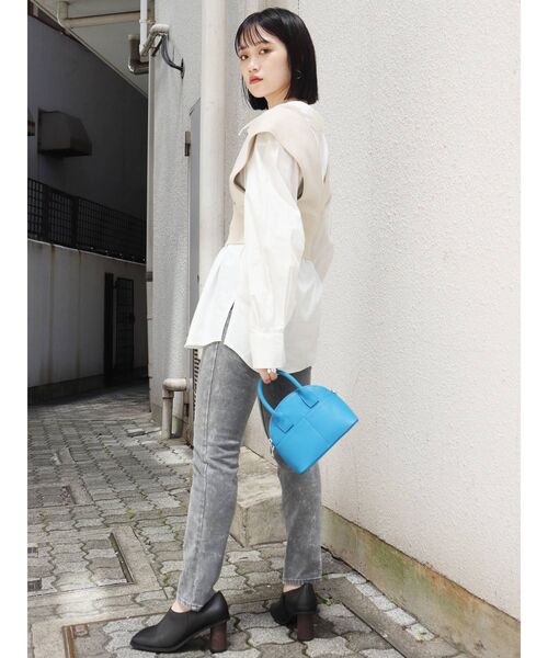 MURUA（ムルーア）の「ハイウエストスキニー（デニムパンツ・レディース・ブラック/ブラウン・0/1/2）」の12枚目の写真