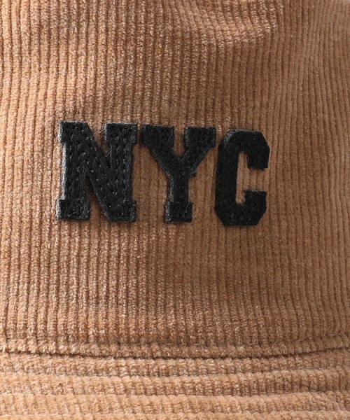 BACK NUMBER（バックナンバー）の「【BACK NUMBER】カレッジコーデュロイバケット（ハット・メンズ・ブラック/ベージュ・フリー）」の9枚目の写真
