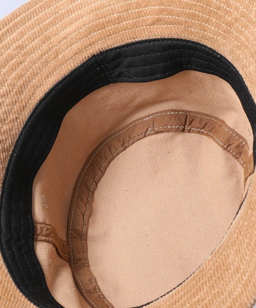 BACK NUMBER（バックナンバー）の「【BACK NUMBER】カレッジコーデュロイバケット（ハット・メンズ・ブラック/ベージュ・フリー）」の11枚目の写真