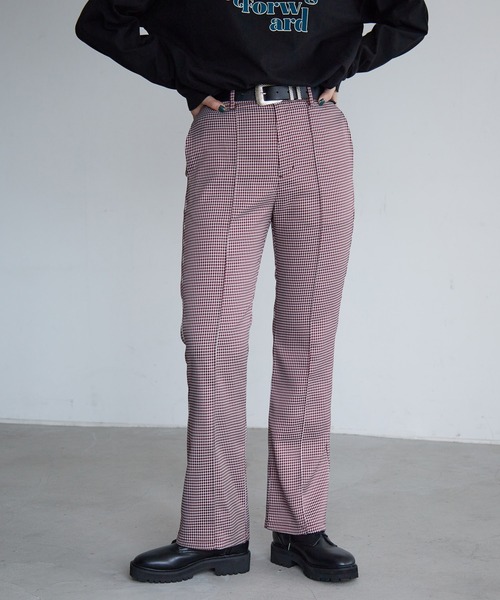 PAGEBOY（ページボーイ）の「ピンタックチェックフレアパンツ（その他パンツ・レディース・ブラック/レッド・FREE）」の22枚目の写真