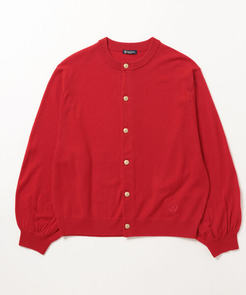 ORCIVAL（オーシバル）の「【WEB限定】【ORCIVAL/オーシバル】メタルボタンカーディガン #RC-4333（カーディガン/ボレロ・レディース・ベージュ/ボルドー/ダークネイビー・1）」の13枚目の写真