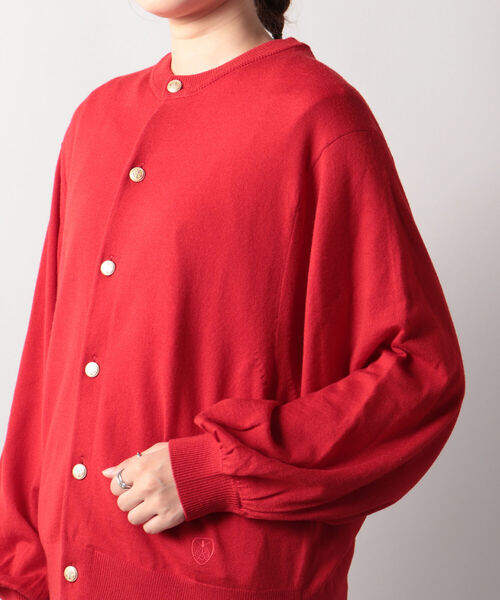 ORCIVAL（オーシバル）の「【WEB限定】【ORCIVAL/オーシバル】メタルボタンカーディガン #RC-4333（カーディガン/ボレロ・レディース・ベージュ/ボルドー/ダークネイビー・1）」の16枚目の写真