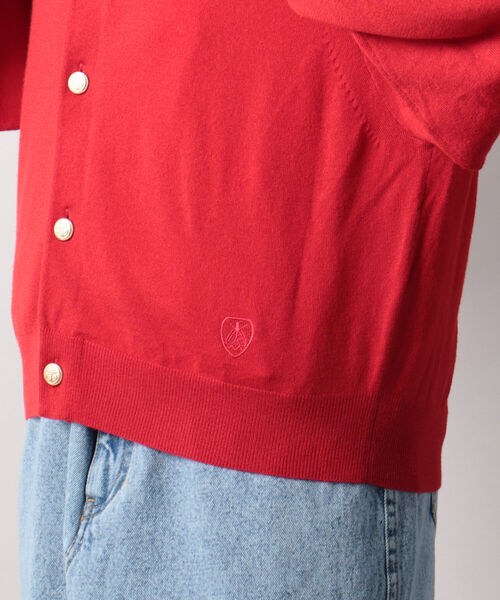 ORCIVAL（オーシバル）の「【WEB限定】【ORCIVAL/オーシバル】メタルボタンカーディガン #RC-4333（カーディガン/ボレロ・レディース・ベージュ/ボルドー/ダークネイビー・1）」の19枚目の写真