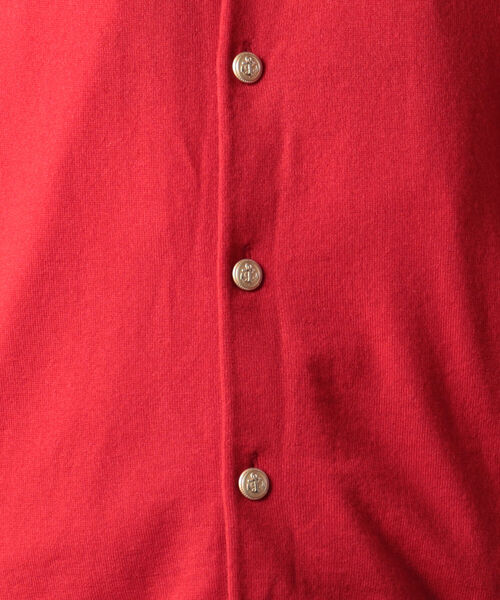 ORCIVAL（オーシバル）の「【WEB限定】【ORCIVAL/オーシバル】メタルボタンカーディガン #RC-4333（カーディガン/ボレロ・レディース・ベージュ/ボルドー/ダークネイビー・1）」の6枚目の写真
