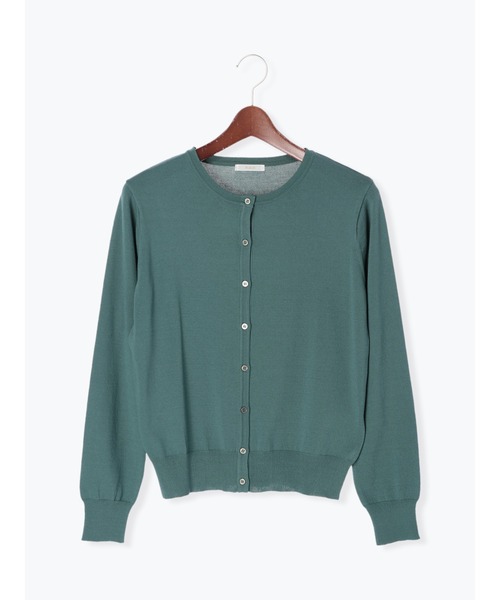 Te chichi（テチチ）の「クルーネックカーディガン（カーディガン/ボレロ・レディース・ブラック/ブラウン/グリーン/キャメル・ﾌﾘ-）」の17枚目の写真