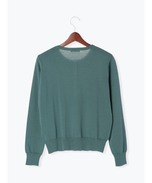 Te chichi（テチチ）の「クルーネックカーディガン（カーディガン/ボレロ・レディース・ブラック/ブラウン/グリーン/キャメル・ﾌﾘ-）」の18枚目の写真