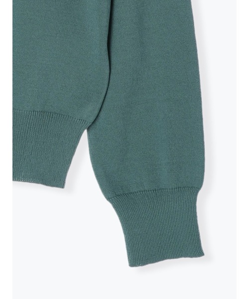 Te chichi（テチチ）の「クルーネックカーディガン（カーディガン/ボレロ・レディース・ブラック/ブラウン/グリーン/キャメル・ﾌﾘ-）」の20枚目の写真