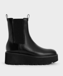 CHARLES & KEITH | プラットフォーム チェルシーブーツ / Platform Chelsea Boots(ブーツ)