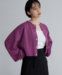 ショートウラケカーディガン