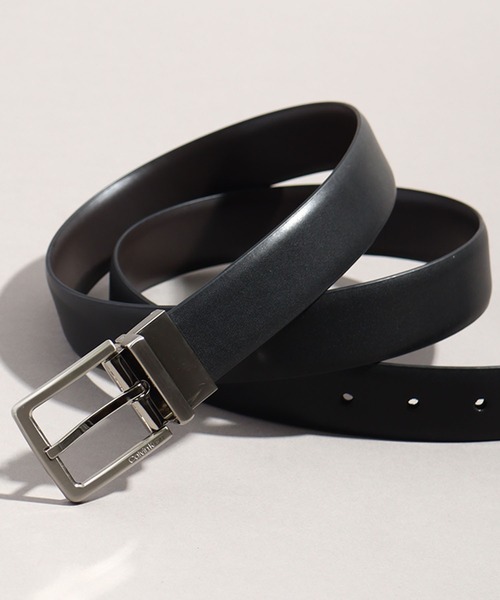 【セール】【Calvin Klein/カルバンクライン】リバーシブル レザーベルト（ベルト）｜Calvin Klein（カルバン・クライン）
