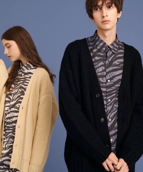 UP START（アップスタート）の「ASSORT PATTERN SHIRTS/アソート総柄シャツ / COSMIC/GRADATION ZEEBRA/GEOMETRIC SHIRTS（シャツ/ブラウス・メンズ・ネイビー/ブラック/ブルー/レッド/オフホワイト・MEDIUM/LARGE）」の15枚目の写真