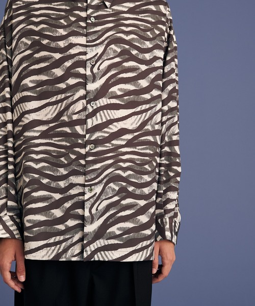 UP START（アップスタート）の「ASSORT PATTERN SHIRTS/アソート総柄シャツ / COSMIC/GRADATION ZEEBRA/GEOMETRIC SHIRTS（シャツ/ブラウス・メンズ・ネイビー/ブラック/ブルー/レッド/オフホワイト・MEDIUM/LARGE）」の13枚目の写真