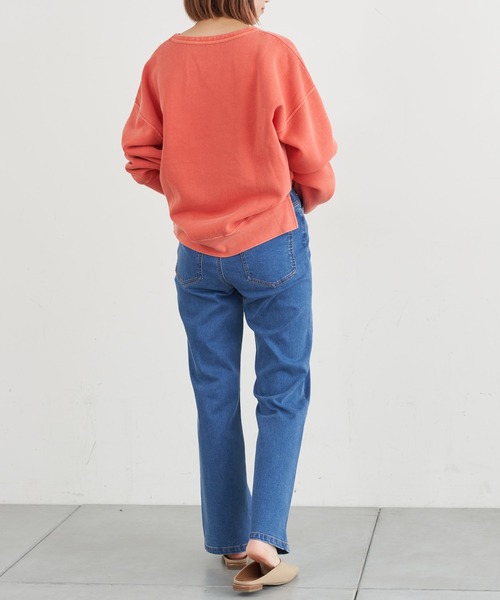 CIAOPANIC TYPY（チャオパニックティピー）の「【TYPYDENIM】あったかフレアパンツ（デニムパンツ・レディース・ブルー/ブラック・SMALL/MEDIUM/LARGE）」の9枚目の写真