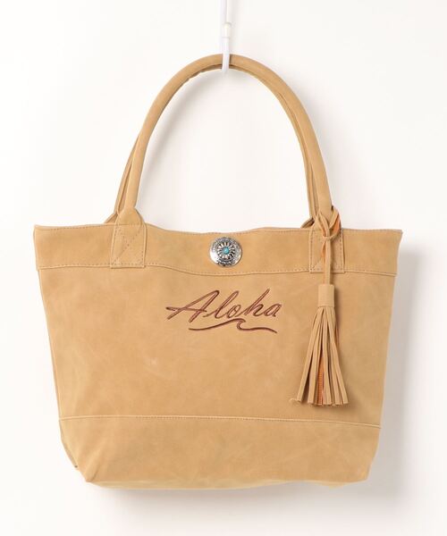 Kahiko(カヒコ)の「【Kahiko】ラニアロハバッグ(トートバッグ・レディース・ホワイト/ライトホワイト/ベージュ/ブルー・FREE)」の3枚目の写真
