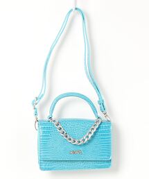X-girl | 【X-girl /エックスガール】 FAUX CROC 2WAY MINI BAG(ショルダーバッグ)