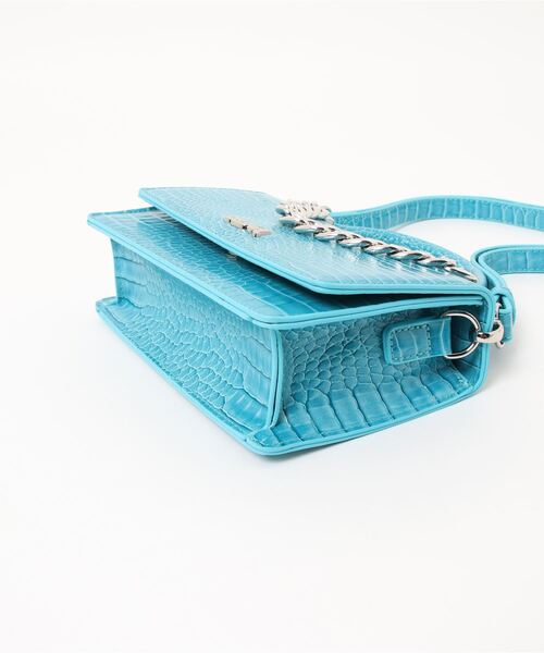 プレゼントに X-girl FAUX CROC 2WAY MINI BAG 差し色に X-girl（エックスガール）の「【X-girl /エックスガール】 FAUX