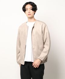 BACK NUMBER | 【BACK NUMBER】フェイクスウェードブルゾン(ブルゾン)