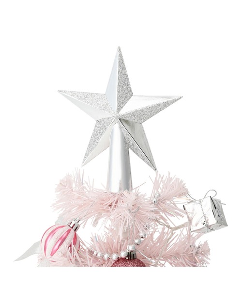 クリスマスツリー スターターセット 60cm ピンク（インテリア雑貨