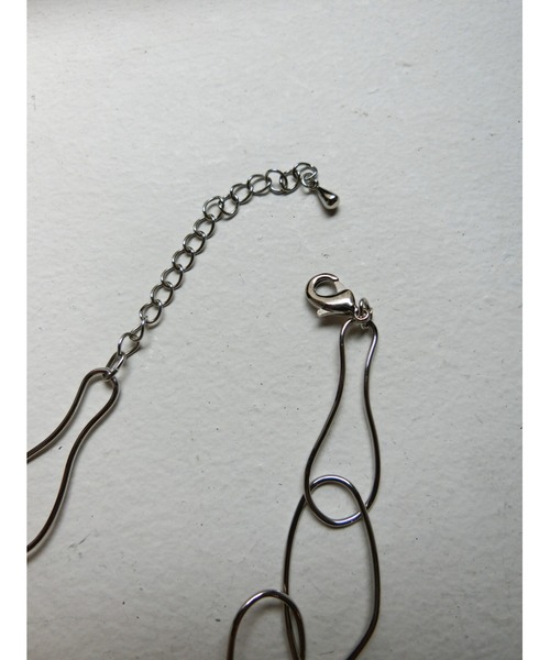 ulu(ウル)の「Oval design nuance chain Necklace(ネックレス・レディース・シルバー・FREE)」の5枚目の写真