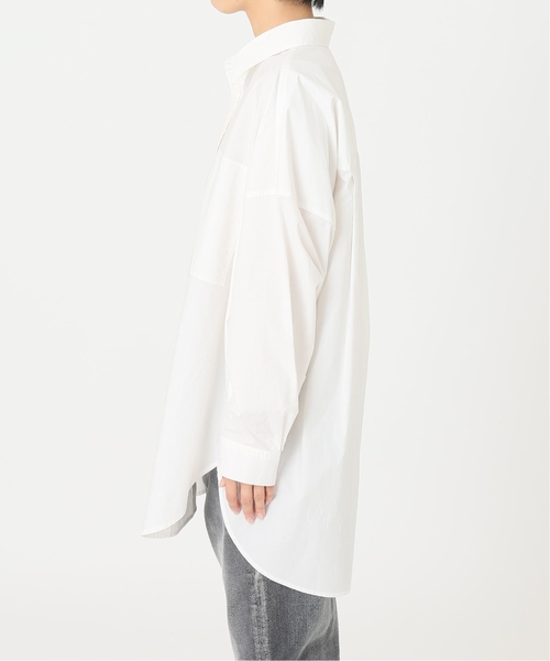 JOURNAL STANDARD relume（ジャーナルスタンダード　レリューム）の「《追加》コットンタイプライターボクシーシャツ◆（シャツ/ブラウス・レディース・ネイビー/ブルー・FREE）」の17枚目の写真