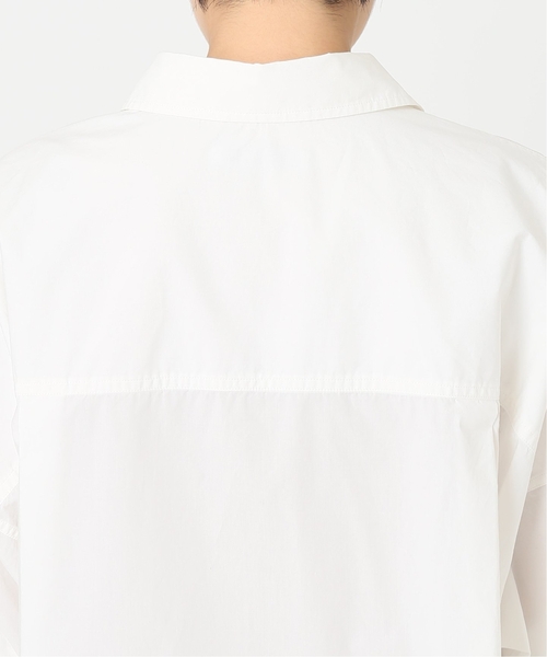 JOURNAL STANDARD relume（ジャーナルスタンダード　レリューム）の「《追加》コットンタイプライターボクシーシャツ◆（シャツ/ブラウス・レディース・ネイビー/ブルー・FREE）」の20枚目の写真