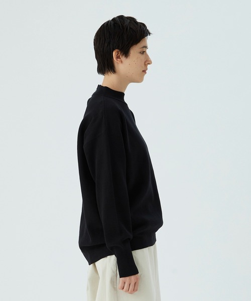 conges payes ADIEU TRISTESSE(コンジェ ペイエ アデュートリステス)の「ZHICAIミラノリブ後ろ釦プルオーバー(ニット/セーター・レディース・ブラック/ベージュ/ピンク・FREE)」の19枚目の写真