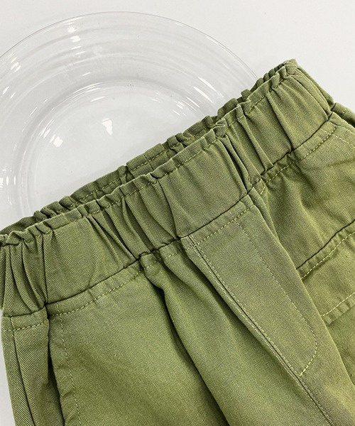 aimoha（アイモハ）の「【aimoha-KIDS-】【新作】 子供服 ビッグポケット裾絞りカーゴパンツ（カーゴパンツ・キッズ・ダークベージュ/ブラック/カーキ・110/100/130/140/120/90/80）」の21枚目の写真