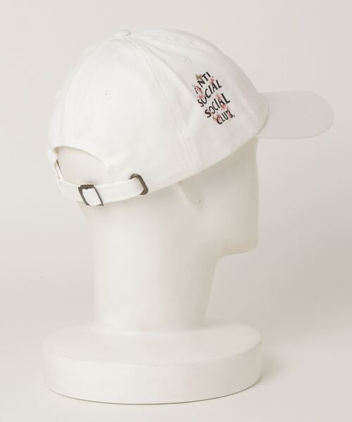 ANTI SOCIAL SOCIAL CLUB(アンチソーシャルソーシャルクラブ)の「『Anti Social Social Club』KKOCH CAP(キャップ・レディース・ホワイト/ブラック・FREE)」の4枚目の写真