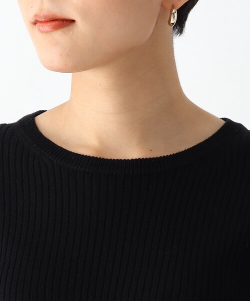AG by aquagirl(エージーバイアクアガール)の「◆布帛ドッキングニットワンピース【WEB限定サイズ】(ワンピース・レディース・ブラック/ベージュ/グリーン・40/38/36)」の17枚目の写真