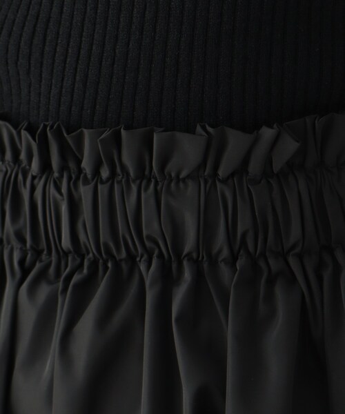 AG by aquagirl(エージーバイアクアガール)の「◆布帛ドッキングニットワンピース【WEB限定サイズ】(ワンピース・レディース・ブラック/ベージュ/グリーン・40/38/36)」の13枚目の写真