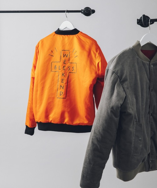 FTW（エフティダブリュー）の「REVERSIBLE CORDUROY MA-1（MA-1・メンズ・ブラック/グレー・LARGE/MEDIUM）」の7枚目の写真