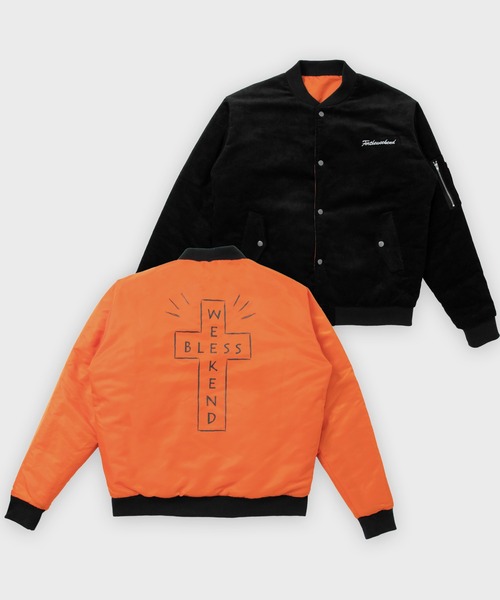 FTW（エフティダブリュー）の「REVERSIBLE CORDUROY MA-1（MA-1・メンズ・ブラック/グレー・LARGE/MEDIUM）」の5枚目の写真