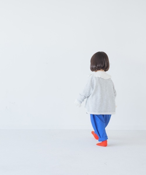 LOWRYS FARM（ローリーズファーム）の「ウラケショートプルオーバー　261175（Tシャツ/カットソー・キッズ・ライトグレー/グレー・110cm/120cm/130cm/140cm/150cm）」の8枚目の写真