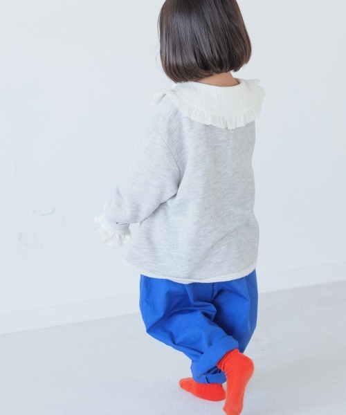 LOWRYS FARM（ローリーズファーム）の「ウラケショートプルオーバー　261175（Tシャツ/カットソー・キッズ・ライトグレー/グレー・110cm/120cm/130cm/140cm/150cm）」の12枚目の写真