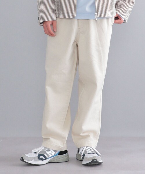 SHIPS（シップス）の「SHIPS:MADE IN JAPAN デニム ワイド イージーパンツ（デニムパンツ・メンズ・ナチュラル/ネイビー/ライトブルー・SMALL/MEDIUM/LARGE/X-LARGE）」の4枚目の写真