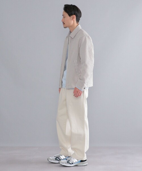 SHIPS（シップス）の「SHIPS:MADE IN JAPAN デニム ワイド イージーパンツ（デニムパンツ・メンズ・ナチュラル/ネイビー/ライトブルー・SMALL/MEDIUM/LARGE/X-LARGE）」の9枚目の写真