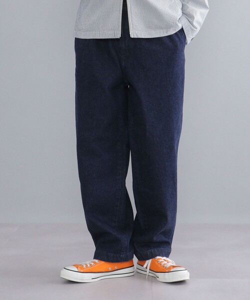 SHIPS（シップス）の「SHIPS:MADE IN JAPAN デニム ワイド イージーパンツ（デニムパンツ・メンズ・ナチュラル/ネイビー/ライトブルー・SMALL/MEDIUM/LARGE/X-LARGE）」の17枚目の写真