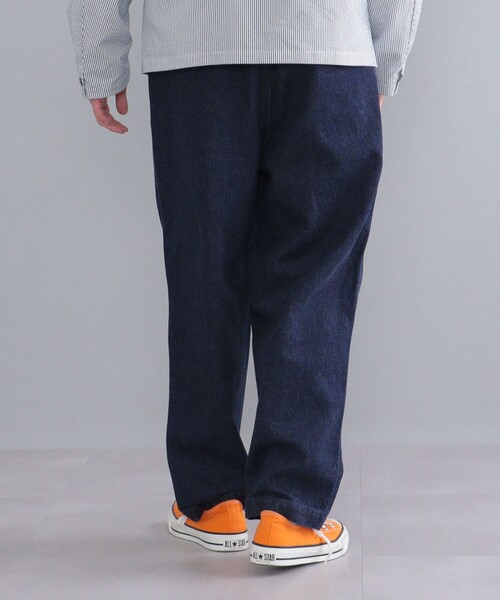 SHIPS（シップス）の「SHIPS:MADE IN JAPAN デニム ワイド イージーパンツ（デニムパンツ・メンズ・ナチュラル/ネイビー/ライトブルー・SMALL/MEDIUM/LARGE/X-LARGE）」の19枚目の写真