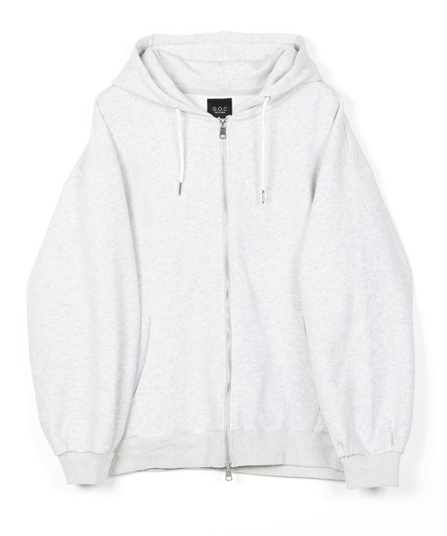 G.O.C（ジーオーシー）の「オーバーサイズ バルーン ジップ パーカー（パーカー・メンズ・ブラック/グレー/クリーム/ワイン/グリーン・MEDIUM/LARGE）」の8枚目の写真