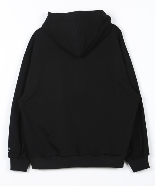 G.O.C（ジーオーシー）の「オーバーサイズ バルーン ジップ パーカー（パーカー・メンズ・ブラック/グレー/クリーム/ワイン/グリーン・MEDIUM/LARGE）」の11枚目の写真