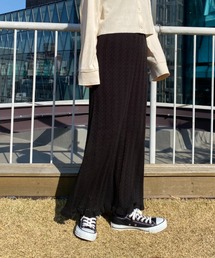 CIAOPANIC | かぎ針風透かし編みロングスカート(スカート)