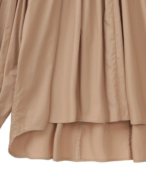 CLANE（クラネ）の「CLANE/クラネ/VOLUME PUFF SMOCK TOPS（シャツ/ブラウス・レディース・ホワイト/ベージュ・1）」の10枚目の写真